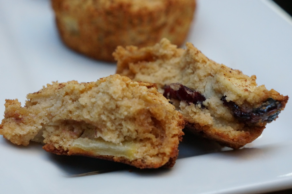 Cran Apple Paleo Muffins