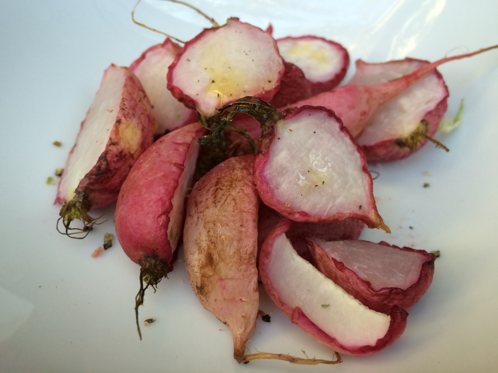 Roasted Radishes