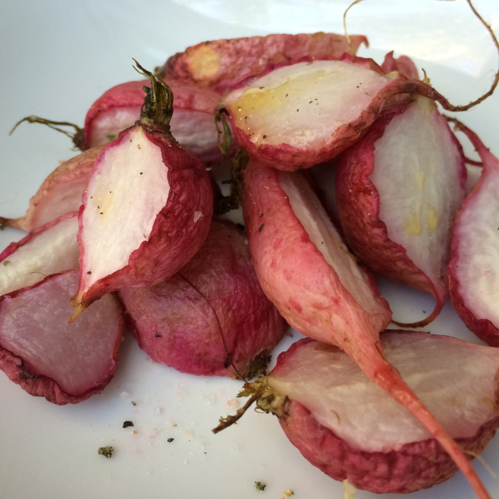 Roasted Radishes