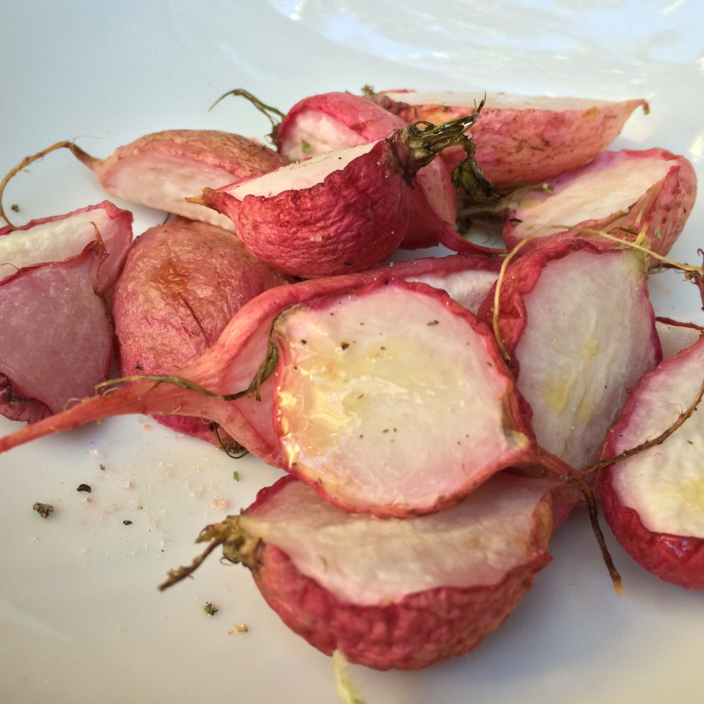 Roasted Radishes