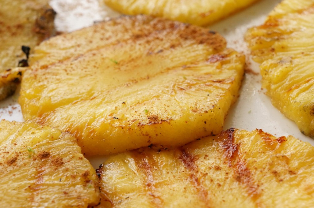 Grilled Pineapple with Coconut Cream