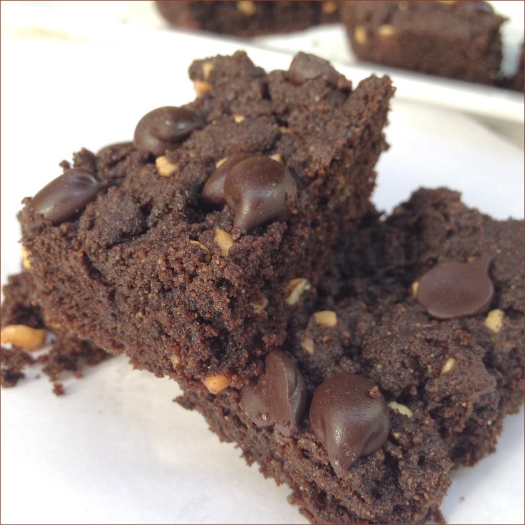 Grain Free Chocolate Peanut Butter Brownies